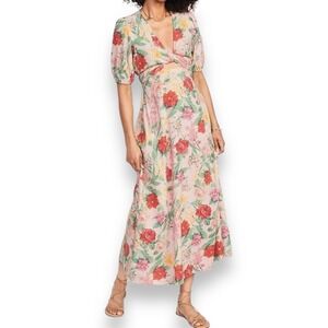 Old Navy Floral Maxi Dress - Pink, Red, Green